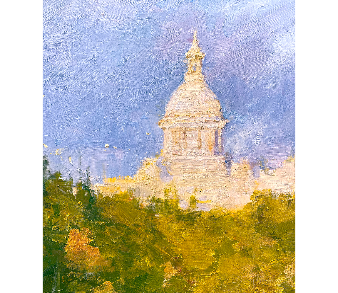 Capitol in Autumn Colors - Xiaogang Zhu